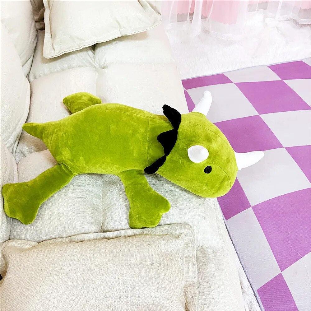 New Styles Pink/Green 25-80CM Dinosaur Weighted Plush Toy Stuffed Dinosaur Cute Sleep Pillow Doll For Girls Boys Birthday Gift - Brand My Case