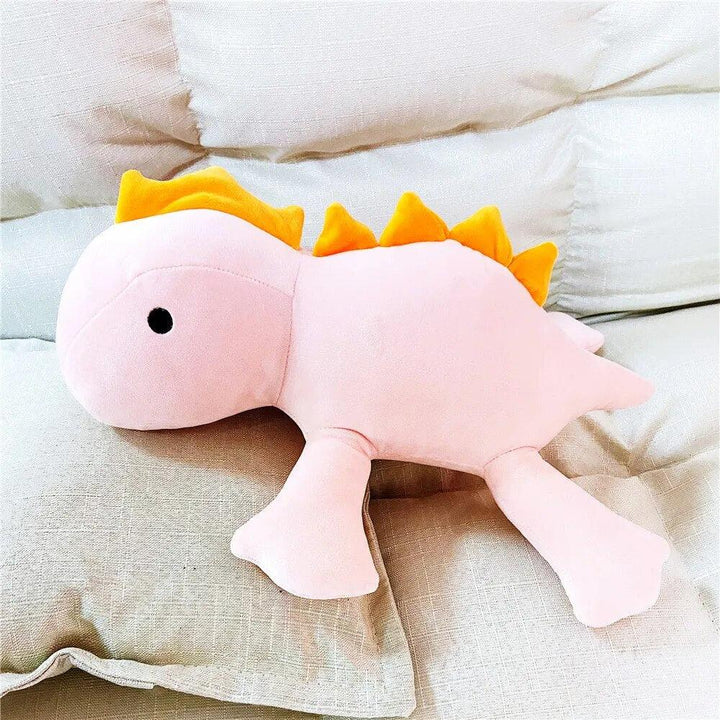 New Styles Pink/Green 25-80CM Dinosaur Weighted Plush Toy Stuffed Dinosaur Cute Sleep Pillow Doll For Girls Boys Birthday Gift - Brand My Case