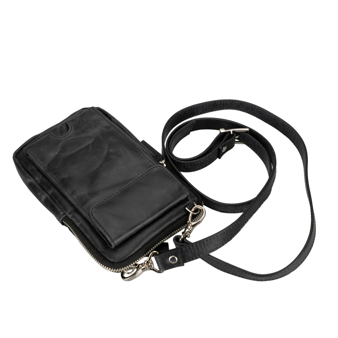 Niagara Leather Crossbody Phone Bag for Men - Brand My Case