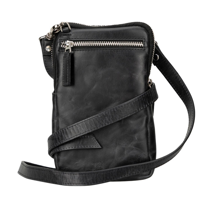 Niagara Leather Crossbody Phone Bag for Men - Brand My Case