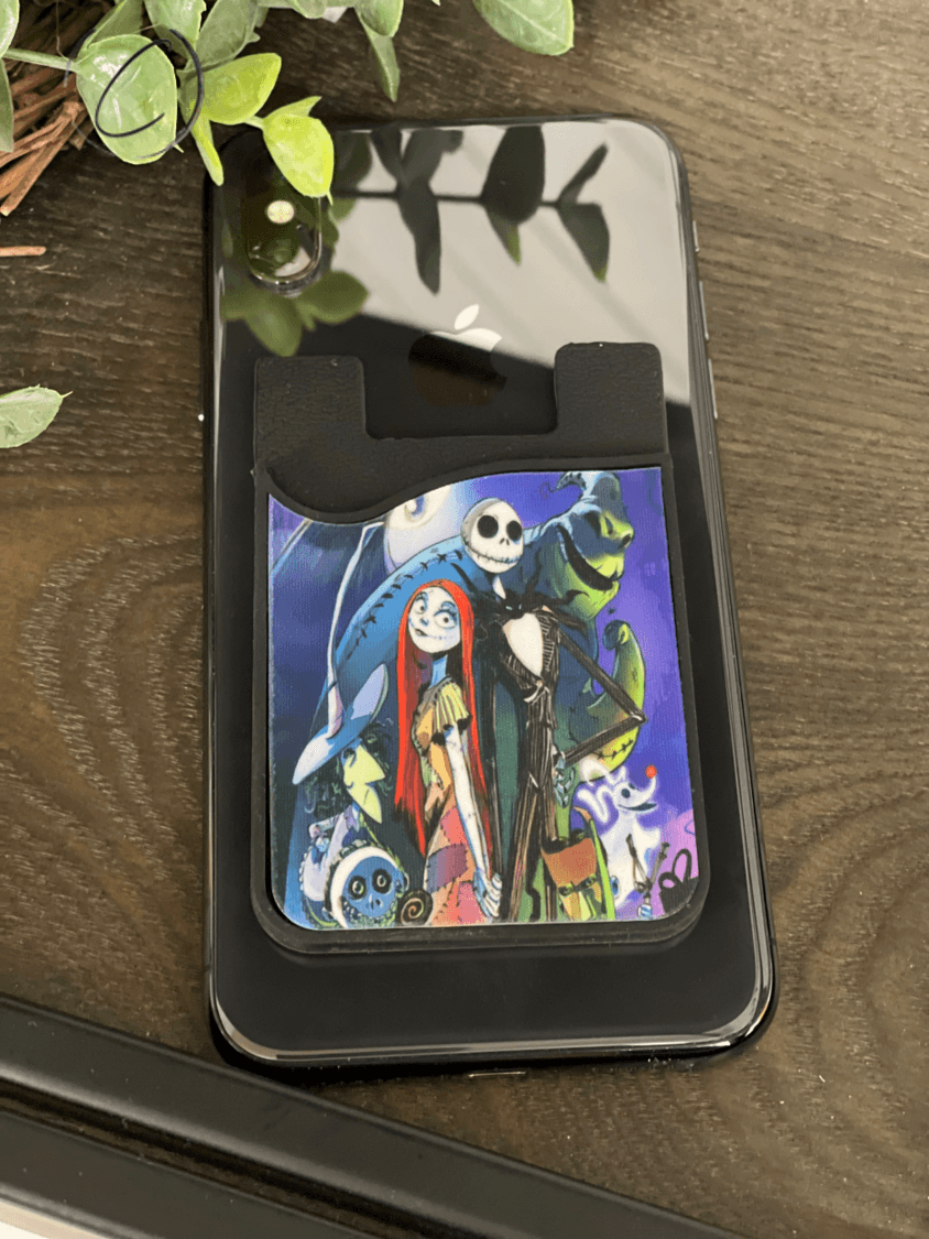 Nightmare Before Christmas Card Caddy Phone Wallet - Brand My Case