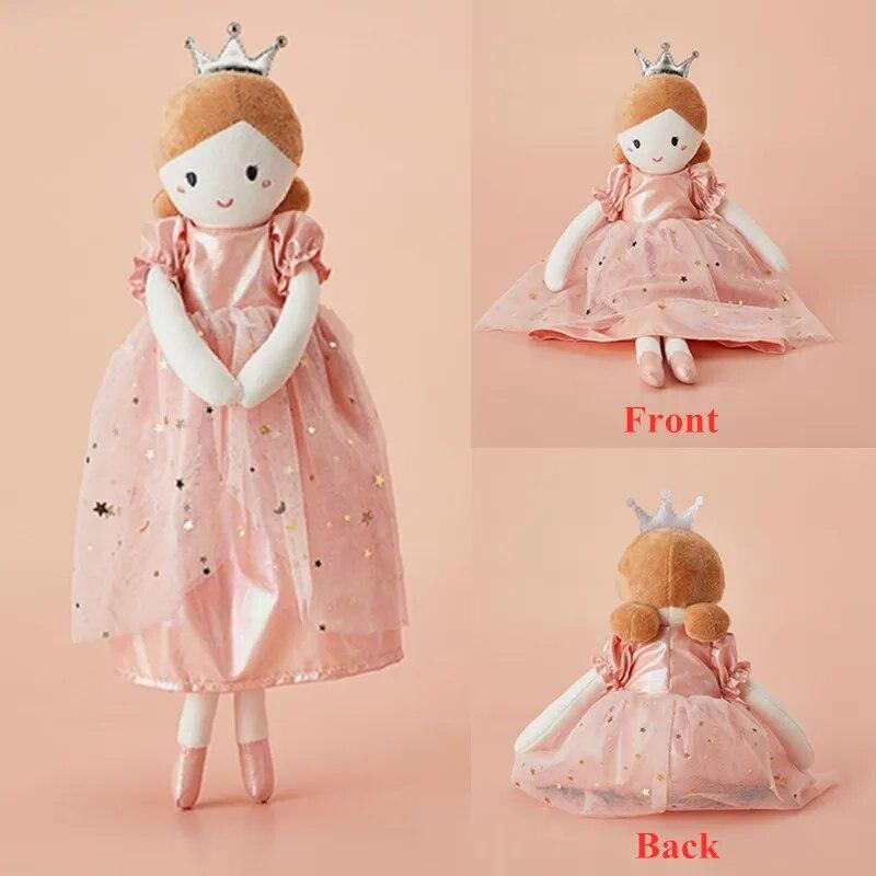 Nordic Style Lovely Stuffed Animal Toy kawaii Bambi Baby Girls Plush Doll Kids Baby Newborns Sleeping Accompany Doll Room Decor - Brand My Case