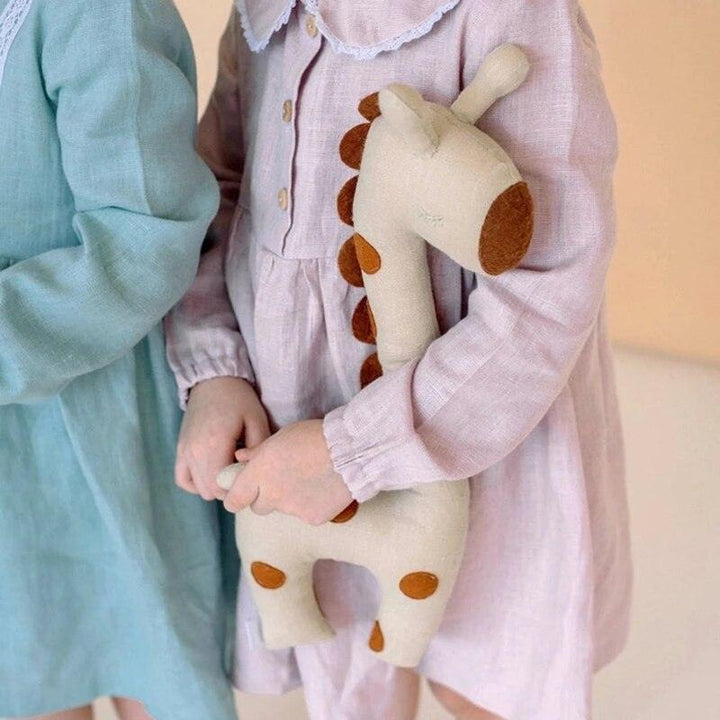 Nordic Style Lovely Stuffed Animal Toy kawaii Bambi Baby Girls Plush Doll Kids Baby Newborns Sleeping Accompany Doll Room Decor - Brand My Case