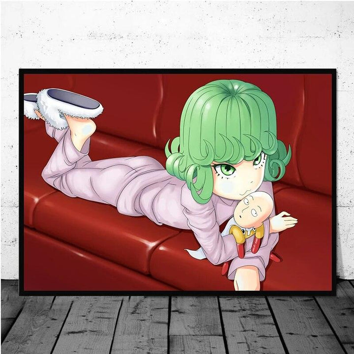 One Punch Man Anime Poster Anime Wall Decoration Poster Art Prints 50 x 70 cm,No Frame - Brand My Case