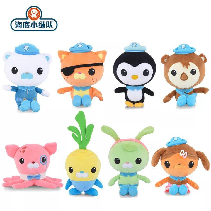 Original Octonauts 19cm Plush Toys Barnacles Peso Kwazii Tweak Vegimal Animal Stuffed Party Birthday Gift Kid Christmas Girl Toy - Brand My Case