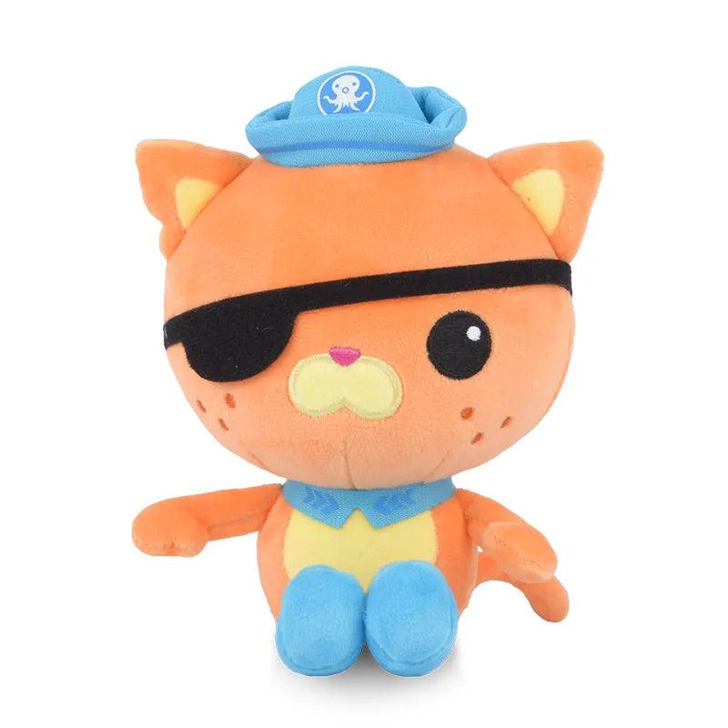 Original Octonauts 19cm Plush Toys Barnacles Peso Kwazii Tweak Vegimal Animal Stuffed Party Birthday Gift Kid Christmas Girl Toy - Brand My Case