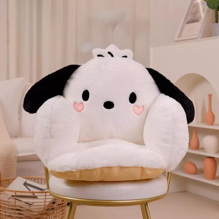 Oversized Sanrio Kawaii Cartoon Plush Warm Full Encirclement Cushion Cinnamoroll Mymelody Kuromi Doll Anime Soft Toy Gift - Brand My Case