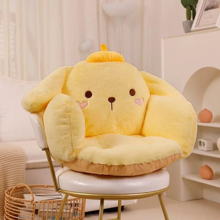 Oversized Sanrio Kawaii Cartoon Plush Warm Full Encirclement Cushion Cinnamoroll Mymelody Kuromi Doll Anime Soft Toy Gift - Brand My Case