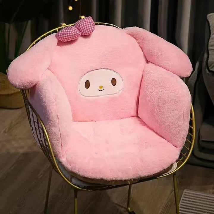 Oversized Sanrio Kawaii Cartoon Plush Warm Full Encirclement Cushion Cinnamoroll Mymelody Kuromi Doll Anime Soft Toy Gift - Brand My Case