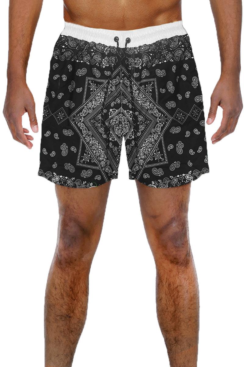 Paisley Print Swim Shorts - Brand My Case
