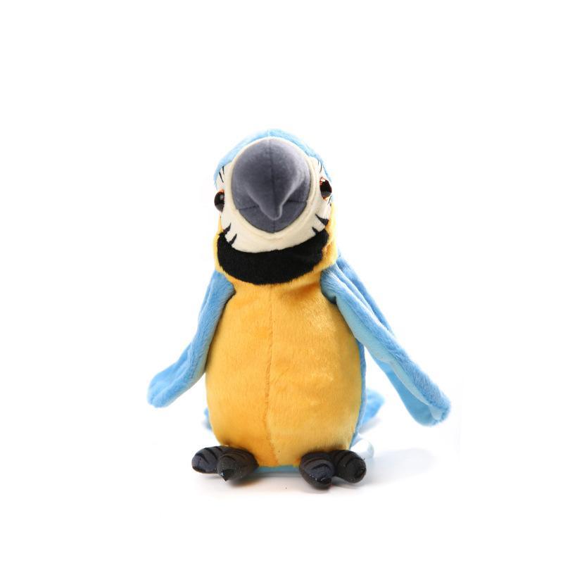 Parrot Electric Plush Doll Filled PP Cotton Learn Speaking Shake Head - Brand My Case