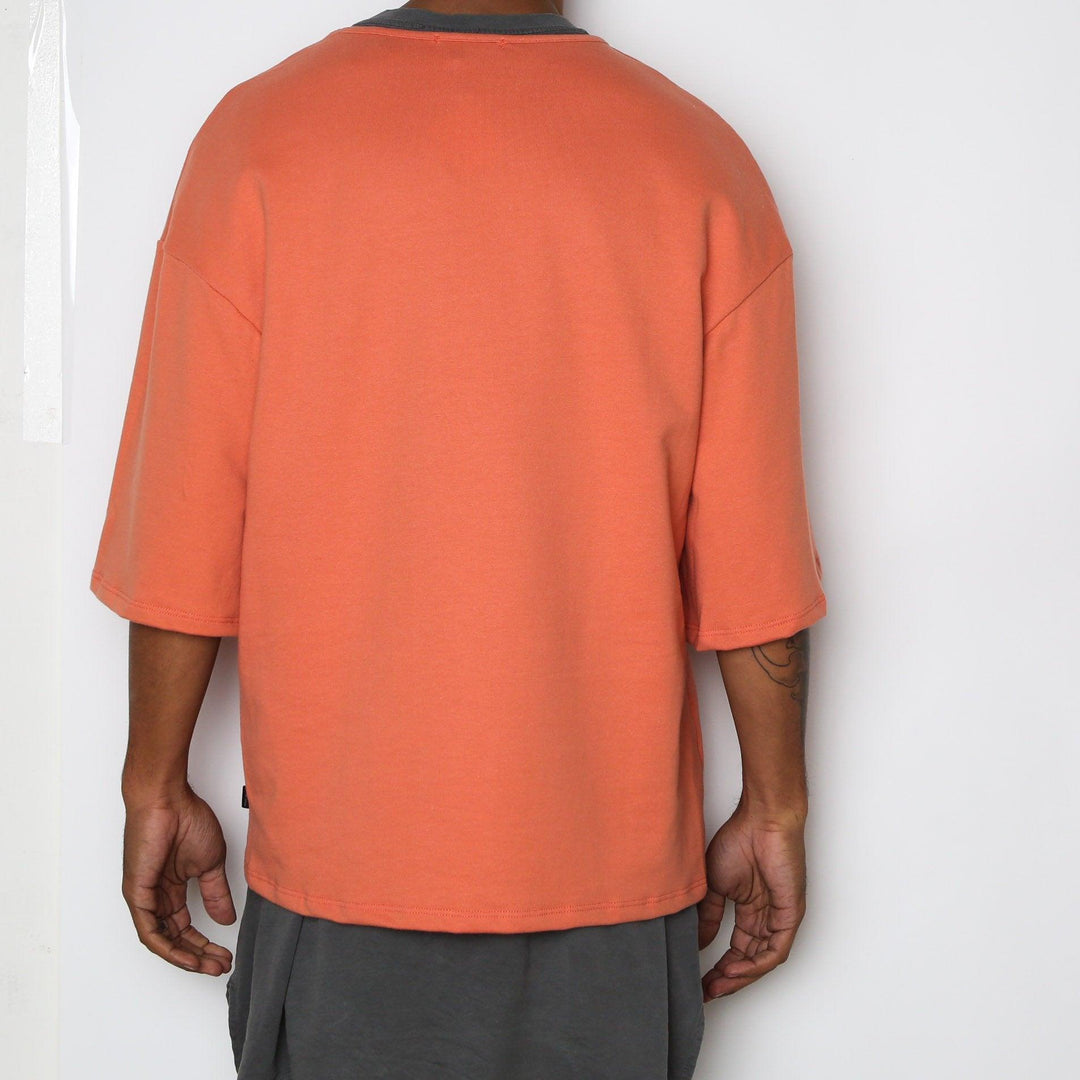 Peach Slouch tee - Brand My Case