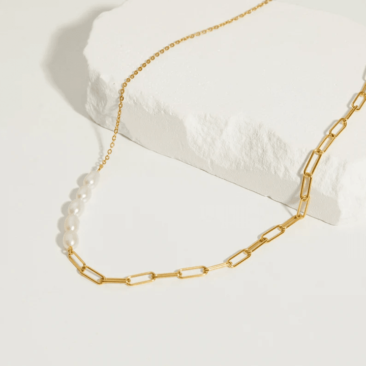Pearl Choker Necklace, Freshwater Pearl Necklace, Women Necklace - Brand My Case