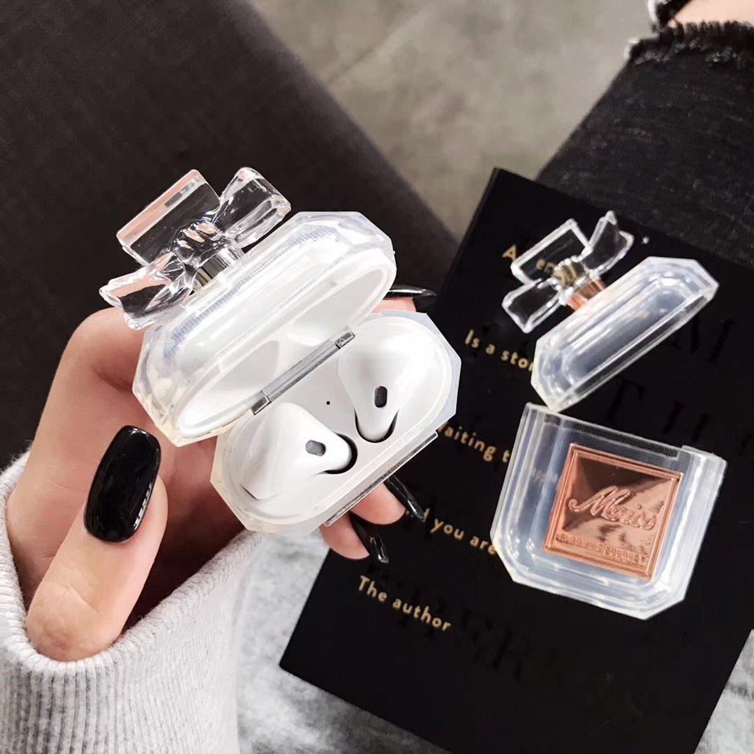 Perfume bottle earphone case - Brand My Case