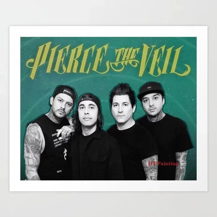 Pierce The Veil Collide With The Sky Poster: Canvas Wall Art for Music Fans - Brand My Case