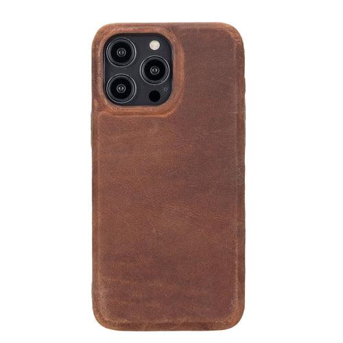 Pinedale Leather Snap-on Case for iPhone 13 Series - Brand My Case