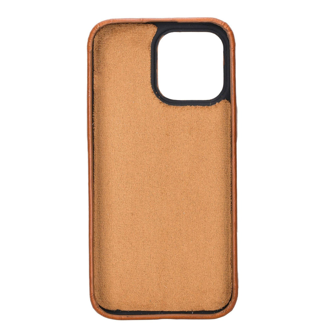 Pinedale Leather Snap-on Case for iPhone 15 with MagSafe - Brand My Case