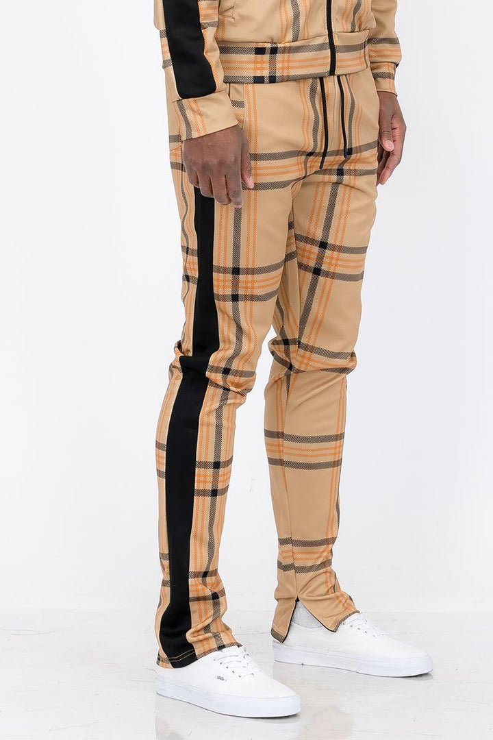 Plaid Out Track Pants - Brand My Case