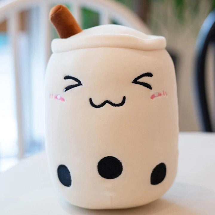 Plush Boba Tea Cup Toy Panda Bubble Tea Pillow Cute Fruit Drink Plush Stuffed Soft Apple Strawberry Milk Tea Kids Gift - Brand My Case
