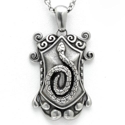 Poison - snake and shield necklace - Brand My Case