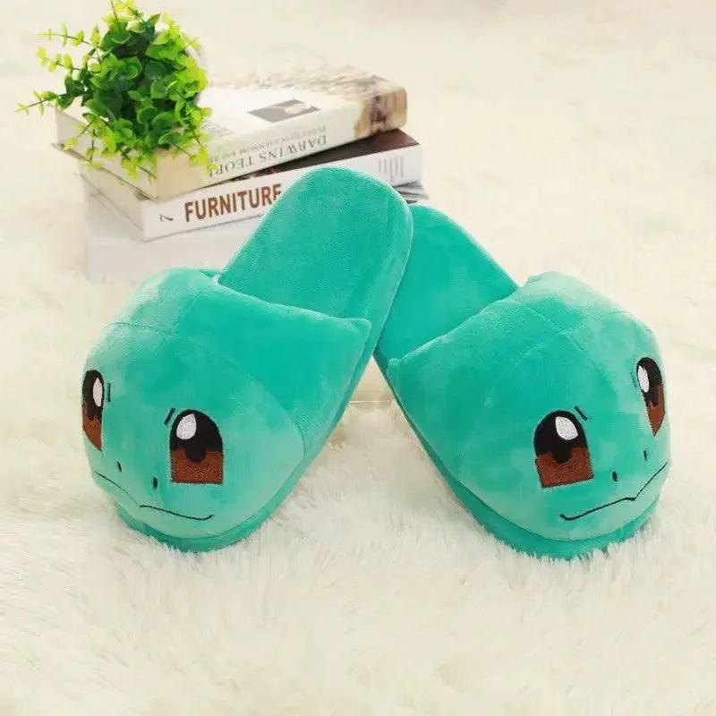 Pokemon Pikachu Plush Cotton Shoes - Brand My Case
