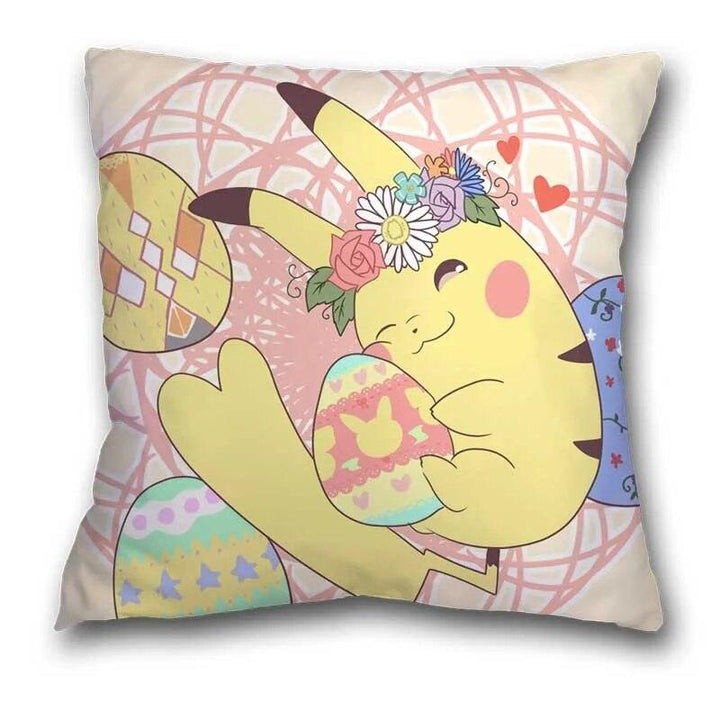 Pokemon Pillowcase Pikachu Pillow Cover 45x45 Cartoon Anime Printed Cushion Cover Decorative Sofa Pillow Case Plush Cover Gifts - Brand My Case
