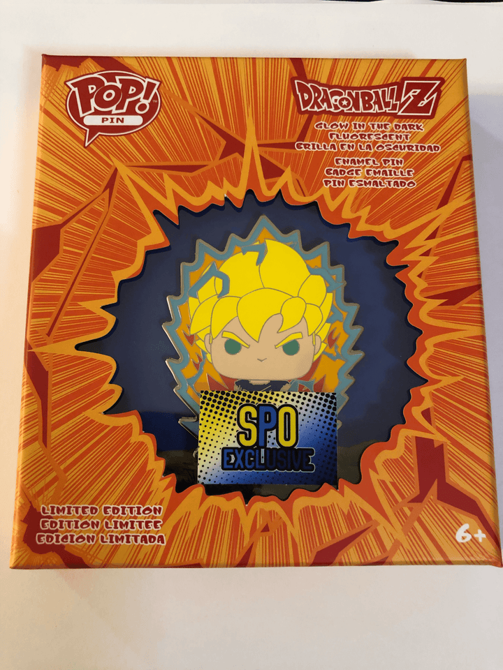 Pop! Pin Animation: Dragon Ball Z - Super Saiyan Goku (First - Brand My Case