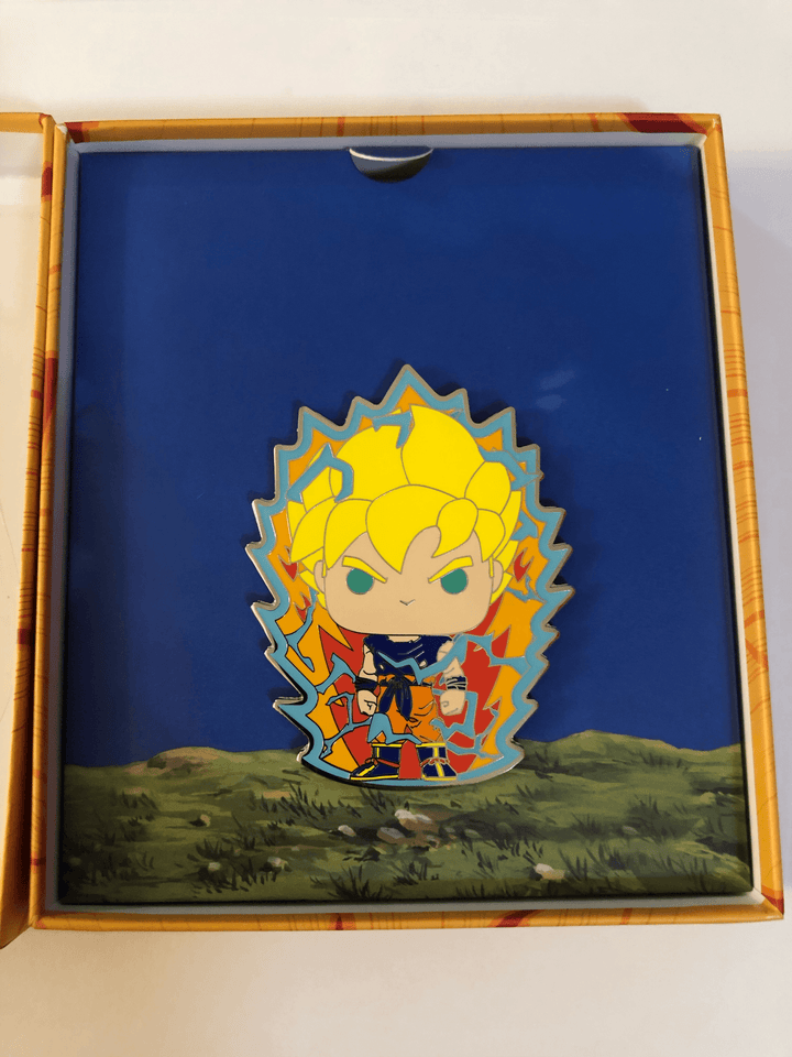 Pop! Pin Animation: Dragon Ball Z - Super Saiyan Goku (First - Brand My Case