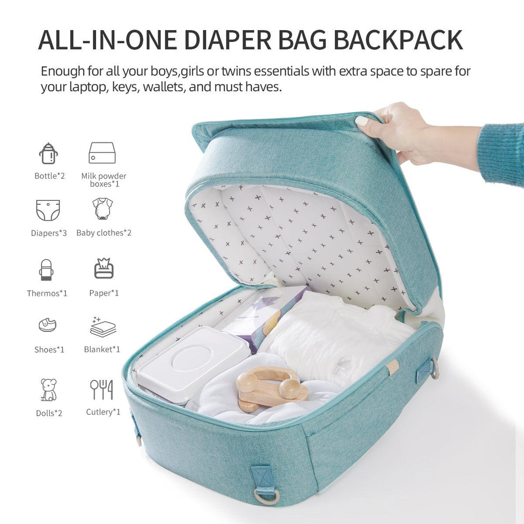 Portable Diaper Bag Backpack - Brand My Case