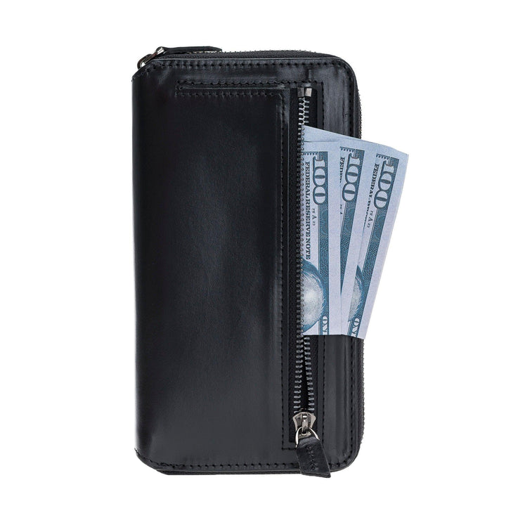 Pouch Detachable Leather Wallet Case For Apple iPhone 11 Series - Brand My Case