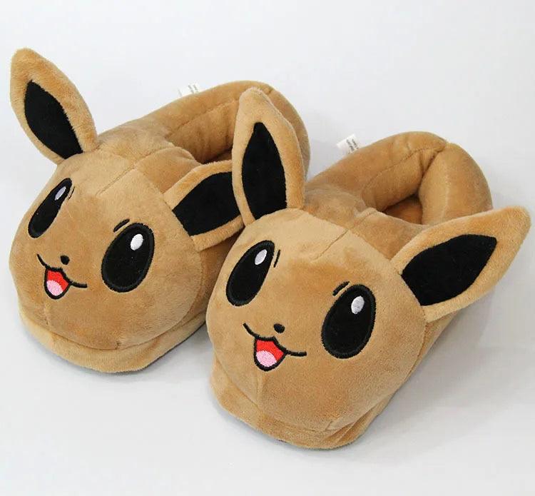 Premium Pokemon Warm Indoor Slippers - Brand My Case