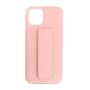 PU Leather Hand Grip Kickstand Case with Metal Plate for iPhone 12 / - Brand My Case