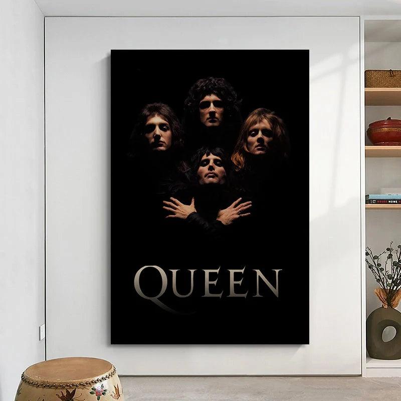 Queen Band Music Posters - Retro Home Decor - Brand My Case