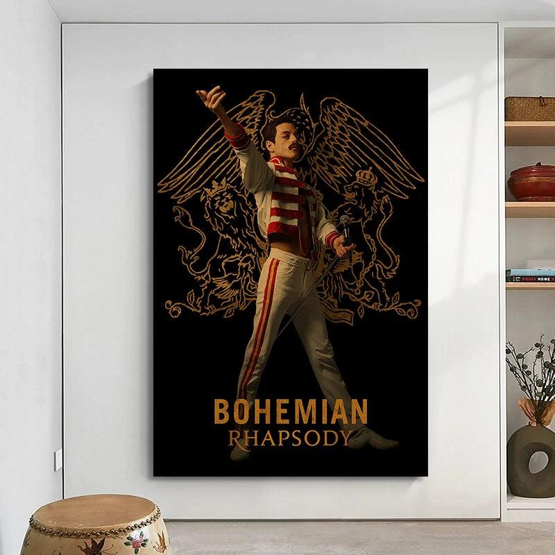 Queen Band Music Posters - Retro Home Decor - Brand My Case