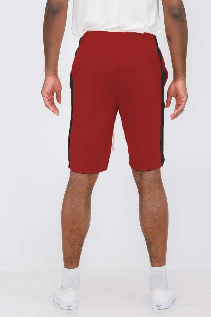 Red Black Baseball Jersey Short Set - Brand My Case