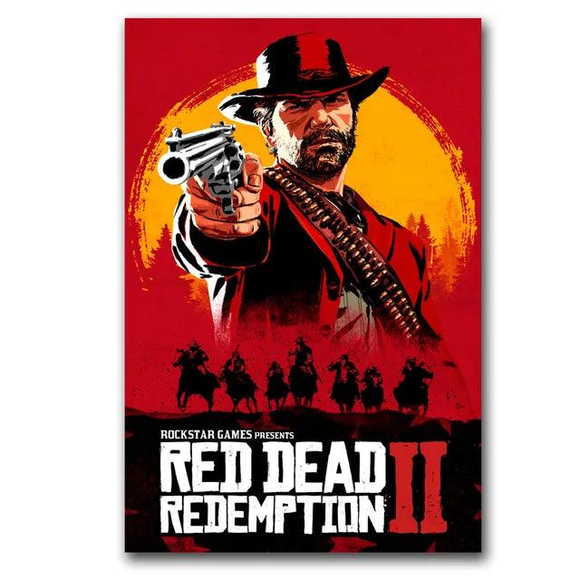 Red Dead Redemption 2 Premium Poster - Brand My Case