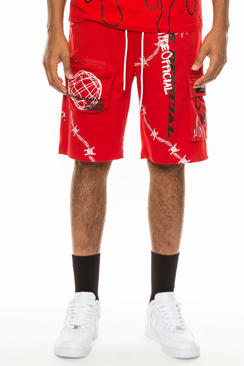 Hype Official Print Shorts