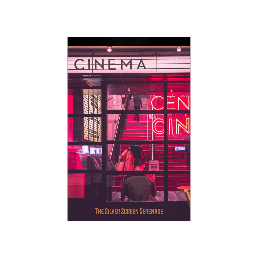 Retro Cinema Theme Poster - Brand My Case