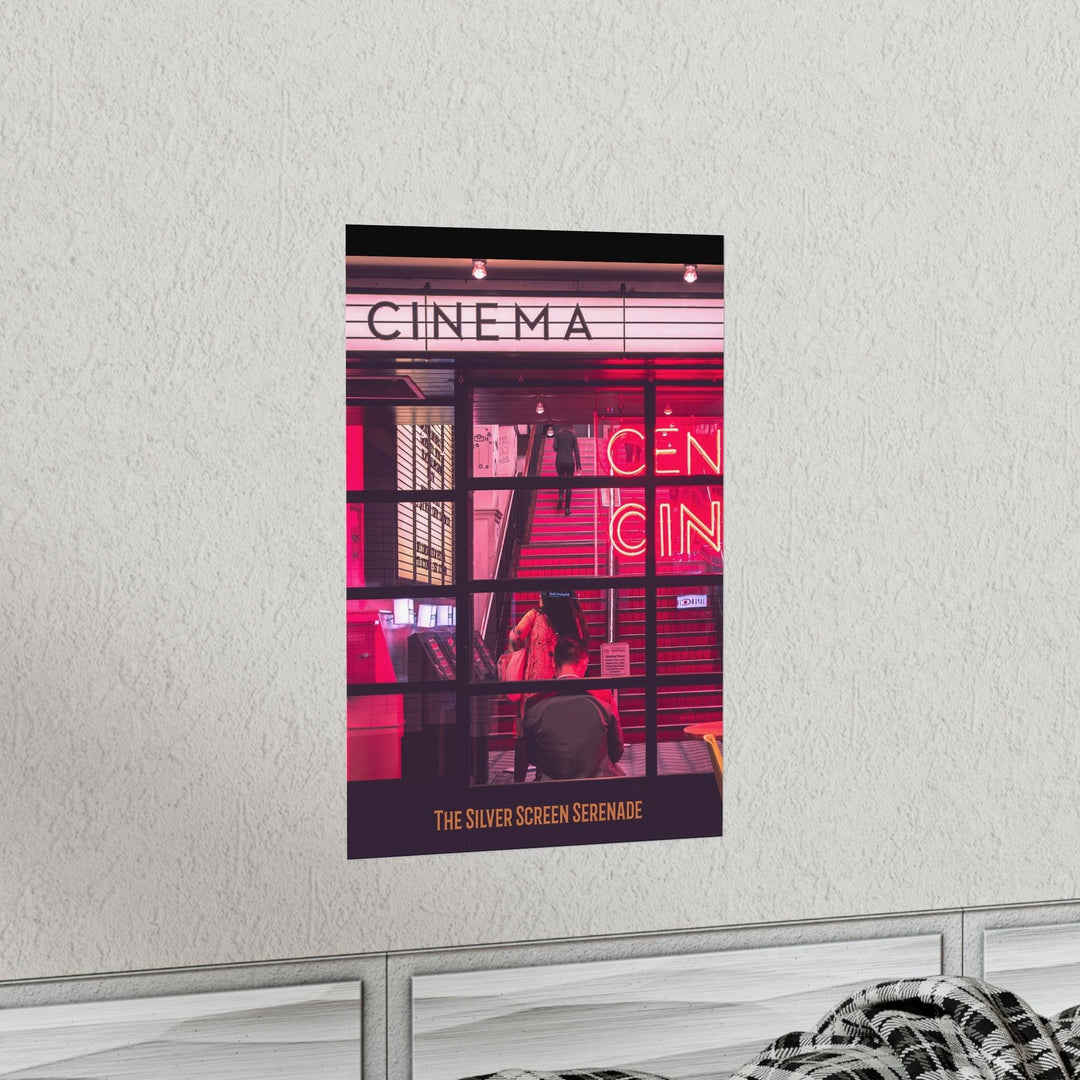 Retro Cinema Theme Poster - Brand My Case