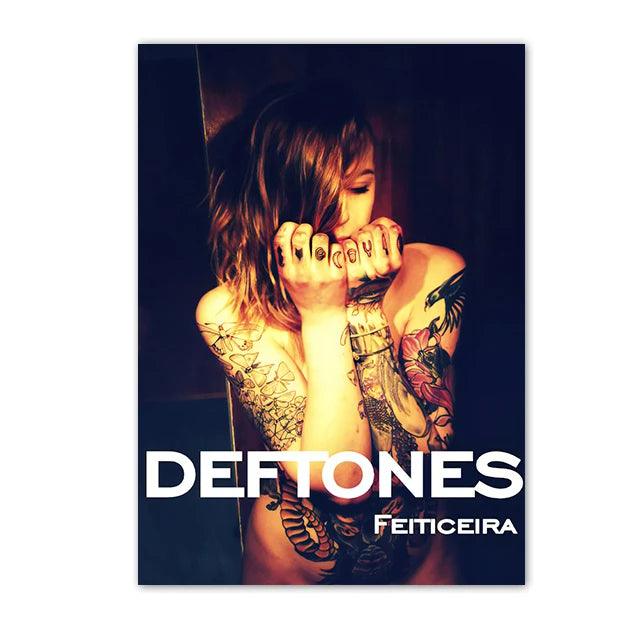 Retro Deftones Band Poster - Classic Album Wall Art - Music Decor Gift - Brand My Case