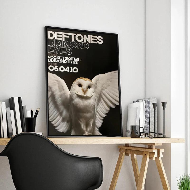 Retro Deftones Band Poster - Classic Album Wall Art - Music Decor Gift - Brand My Case