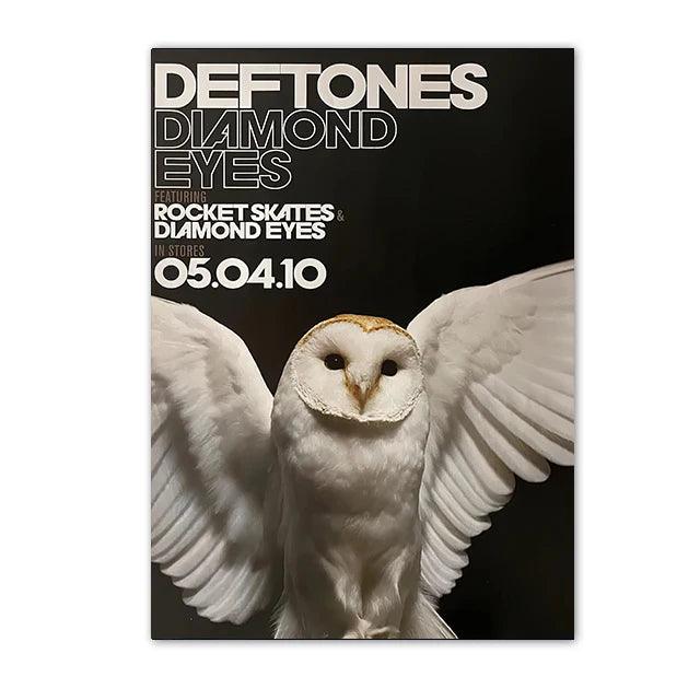 Retro Deftones Band Poster - Classic Album Wall Art - Music Decor Gift - Brand My Case