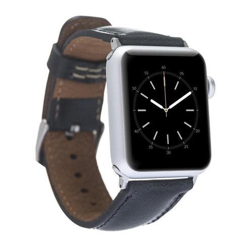 Ripon Classic Slim Apple Watch Leather Straps - Brand My Case