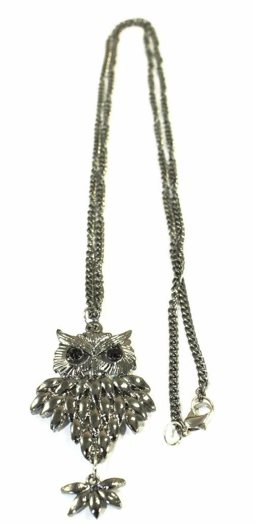 Rising Owl Pendant Necklace - Brand My Case