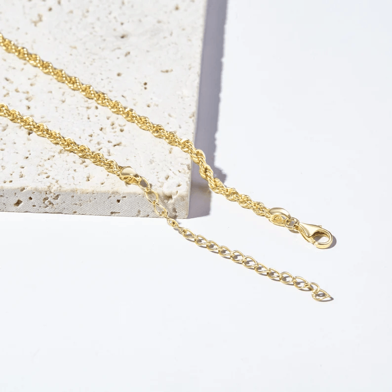 Rope Chain Necklace For Women, Minimalist Jewelry, Teen Girl Jewelry - Brand My Case