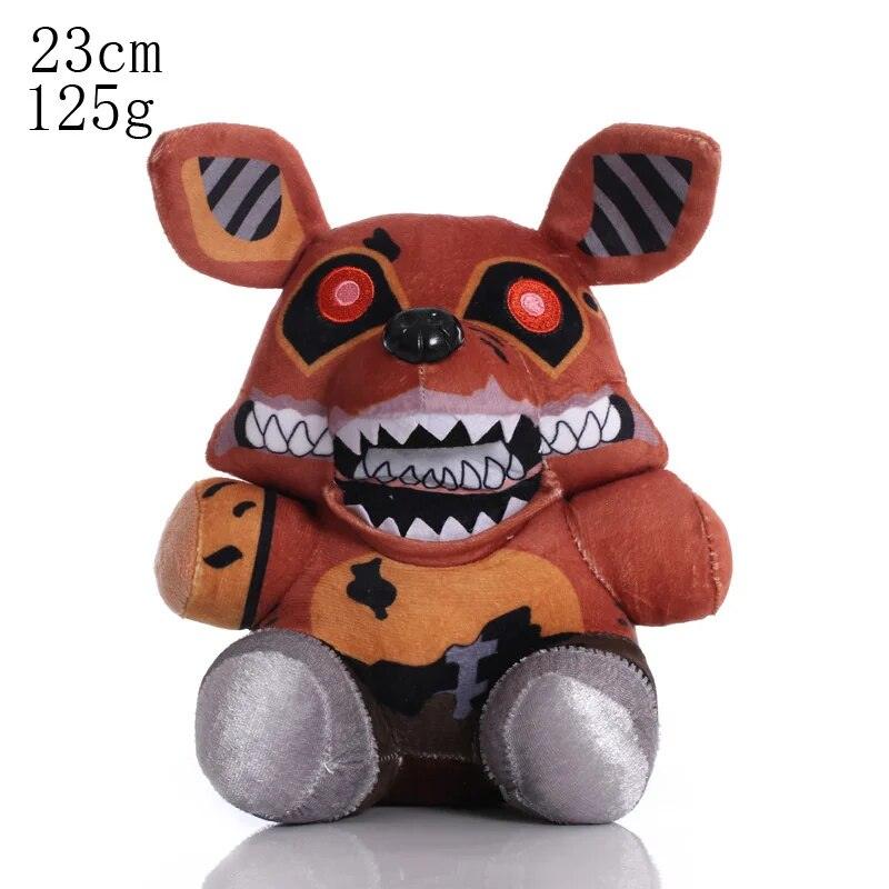 25cm Plush Doll Vannie Glamrock Freddy Glamrock Chica Montgomery Gator  Roxanne Wolf Stuffed FNAF Toys