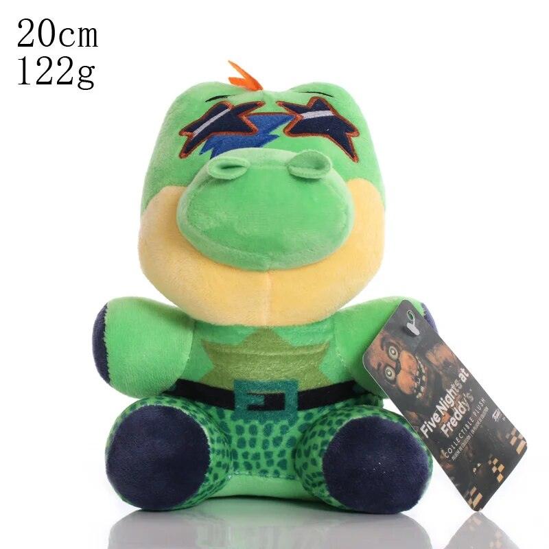 25cm Plush Doll Vannie Glamrock Freddy Glamrock Chica Montgomery Gator  Roxanne Wolf Stuffed FNAF Toys