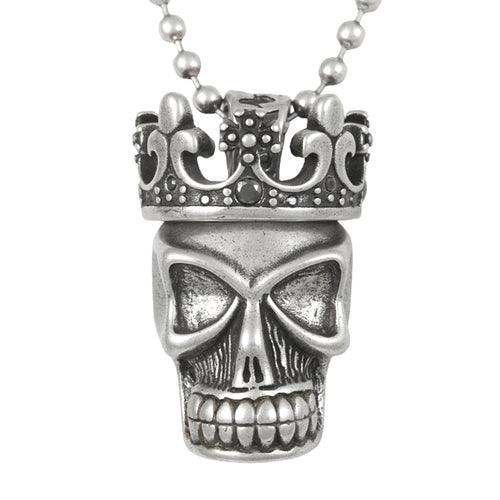 Royale - two piece crown and skull Necklace - Brand My Case