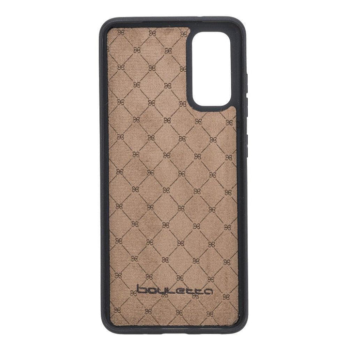 Samsung Galaxy S20 Leather Flexiable Back Cover Case - Brand My Case