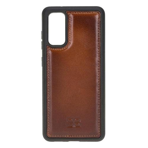 Samsung Galaxy S20 Leather Flexiable Back Cover Case - Brand My Case